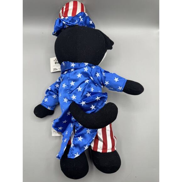 Vintage Felix the Cat Stuffed Animal Plush Doll American Suit 2003 Uncle Sam - Picture 4 of 8